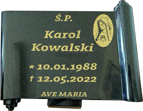 Papirus granitowy na klinie