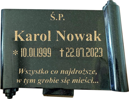 Papirus granitowy na klinie