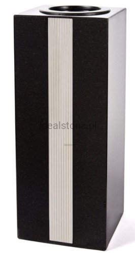 wazon 40cm pasek srebro.jpg
